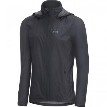Gore Wear 100237 Chaqueta con Capucha, Mujer, Gris Oscuro