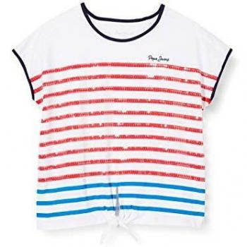 Pepe Jeans Monet Camiseta, Blanco