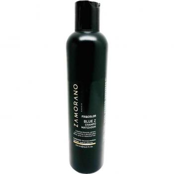 Champú matizador BLUE Z blanqueador para cabellos blancos o decolorados 250ml