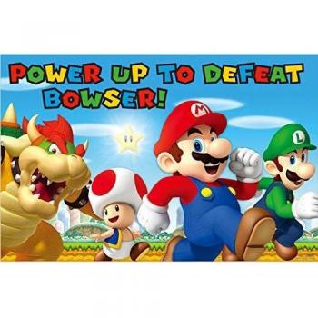 Amscan – 271554 Super Mario juegos de fiesta