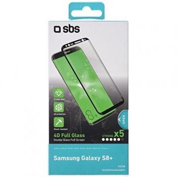 SBS TESCREEN4DSAS8PK - Protector de pantalla para Samsung, Galaxy S8+, 1 unidad