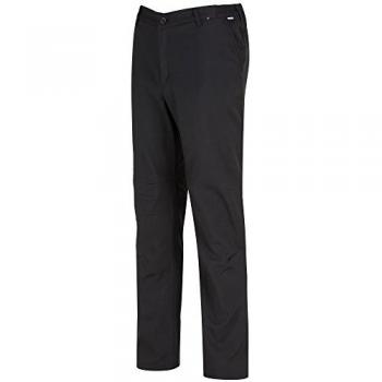Regatta Men's Lightweight Water Repellent Softshell Walking Trousers - Navy Size 44 R