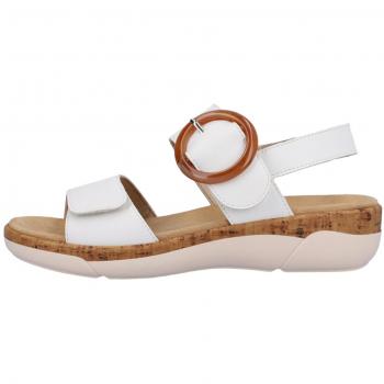 Sandalias de Mujer REMONTE R6853-14 SANDALIA PLANA PARA MUJER COLOR BLANCO