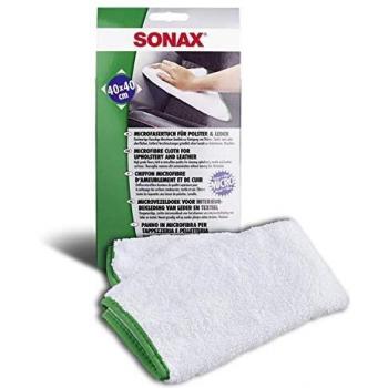 SONAX Paño de microfibra para tapicería + cuero
