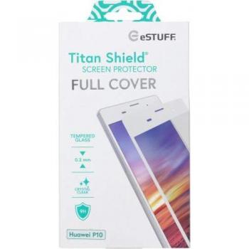 eSTUFF Huawei P10 Fullcover White 1 Pieza