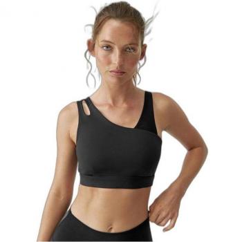 TOP AURA - Sujetador Deportivo Born Living Yoga Aura Black para Mujer