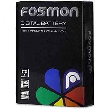 Fosmon Panasonic DMW-BCM13 / DMW-BCM13E / DMW-BCM13PP Li-ion 1500 mAh 3.7V Replacement Battery Pack for Panasonic Lumix DMC-FT5, DMC-TS5, DMC-TZ37, DMC-TZ40, DMC-TZ41, DMC-ZS27, DMC-ZS30 Digital Cameras
