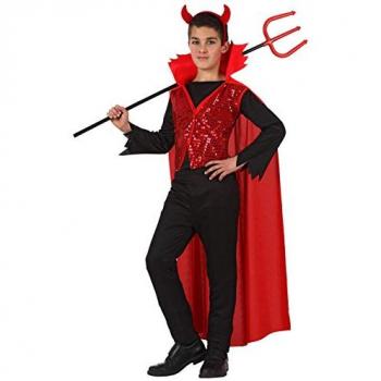 Disfraz para Niños Th3 Party Multicolor Demonio 7-9 Años (4 Piezas)