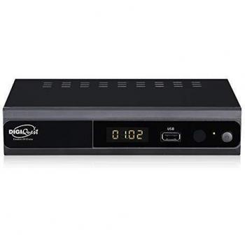 DIGIQUEST RICD1201 tV set-top boxes Terrestre Alta Definición Total Negro - Reproductor/sintonizador