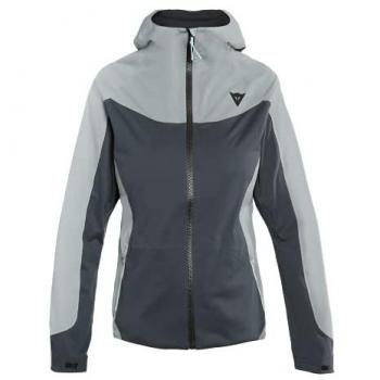 Chaqueta Impermeable Dainese HG Navagio Mujer MTB, Downhill, Enduro, All-mountain - Gris/Negro - Talla L