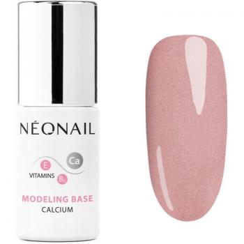 NEONAIL Base de Modelado Híbrida con Calcio Bubbly Pink 7.2ml UV/LED