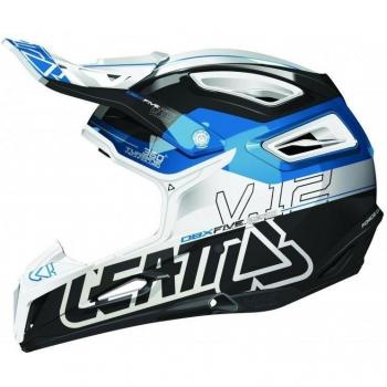 Leatt Brace DBX 5.0 Composite - Cascos integrales - blanco/negro Contorno de la cabeza 59-60 cm 2016