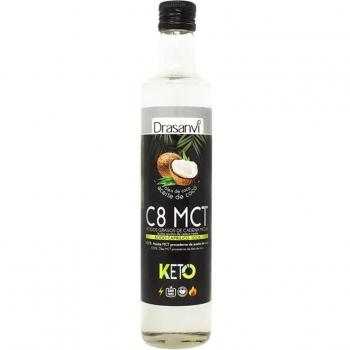 Drasanvi Aceite de Coco 100% C8 MCT Keto 500ml