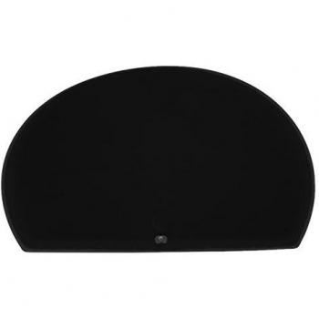 Maya 81916 - Rasqueta Flexible, para Masa Redonda sin Agujero, 160 x 125 x 1,65mm, Negro