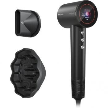 Secador de Pelo TrueLife D9 - 1600W, 5 Velocidades, Tecnología UltraIonic®, Pantalla LED a Color, Accesorios Magnéticos