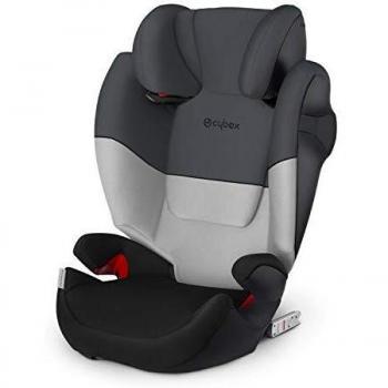 Cybex Silver Solution M-fix 519001121 Silla de Coche, Grupo 2/3, para Niños, para Coches con y sin Isofix, Colección Color 2021, Gris
