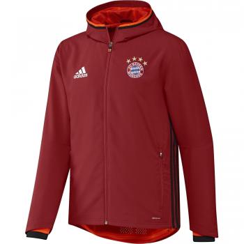 adidas Línea FC Bayern - Sudadera para hombre, color rojo, talla M