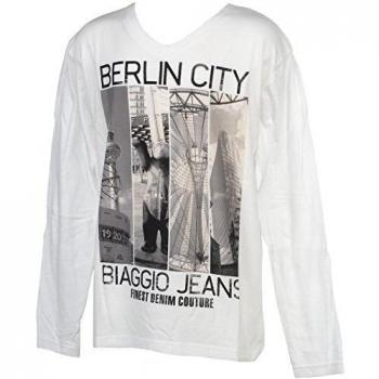BIAGGIO - Camiseta de manga larga - para niño blanco 10Años
