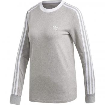 Adidas 3 STR W Camiseta de Manga Larga Medium Grey