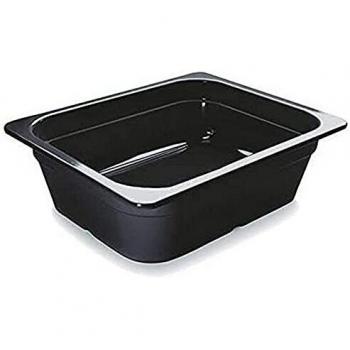 Cubeta GN 1/2 MELAMINA NEGRA de Lacor