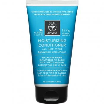 Apivita Acondicionador Hidratante Todo Tipo de Cabello con Ácido Hialurónico & Aloe 150ml