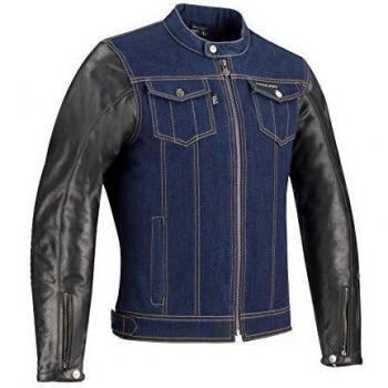 Segura Chaqueta moto GORDON Negro/Azul, Negro/Azul, L