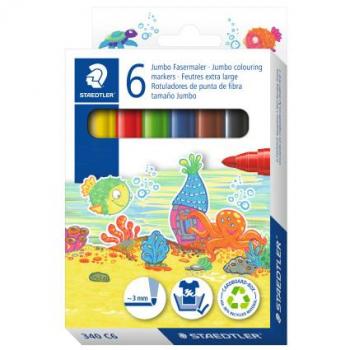 Estuche de rotuladores Staedtler Noris Jumbo 340, surtido de colores