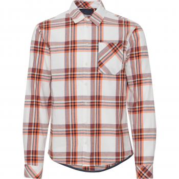 Camisa de cuadros de manga larga con bolsillo Blend para Hombre - 161454/Jaffa Orange