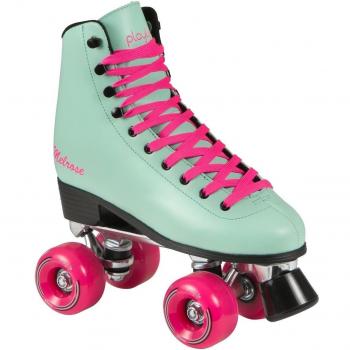 Playlife Melrose Deluxe rollschuhe Disco Roller turquesa, Turquesa Rosa, 36