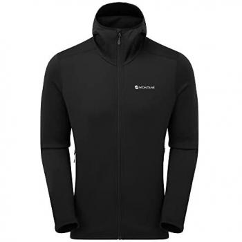 Montane Men's Fury Hooded Fleece Jacket - Black