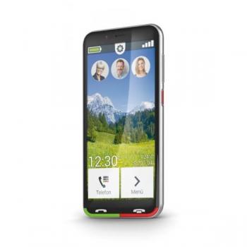 Smartphone Emporia SUPEReasy 4G Android 10.0 para Seniors, Pantalla de 12,6 cm, 32GB, 3GB RAM, Negro