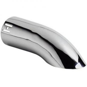 tubo de escape tuning silenciador universal Curvo 35/57mm