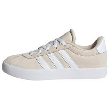 Zapatillas Adidas VL Court 3.0 Infantil, Modelo Id6312, Color Beige/Blanco, Talla 35 EU, Zapatilla de Deporte Unisex para Niños