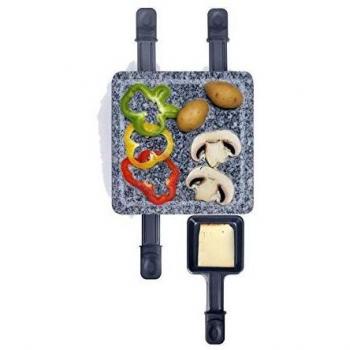 Raclette 4 Personas 600W con Piedra para Asar y Antiadherente - Livoo DOC242