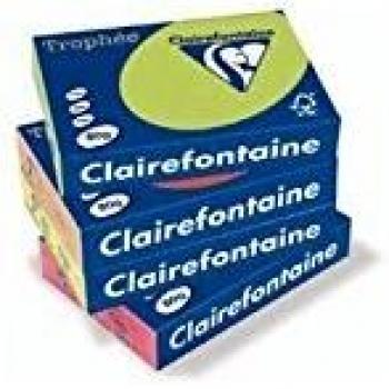 Papel de Colores Clairefontaine Trophée A4 160g/m² Fucsia, Pack de 250 Hojas
