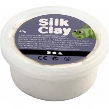 Silk Clay® , blanco, 40gr