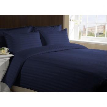 Multidireccional 100% algodón egipcio Con bolsillo TC 600 32 cm 4 piezas Juego para cama de Euro rey IKEA tamaño azul marino Color rayas