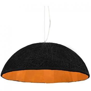 vidaXL LÃƒ¡mpara colgante negro y dorado E27 ÃƒËœ70 cm