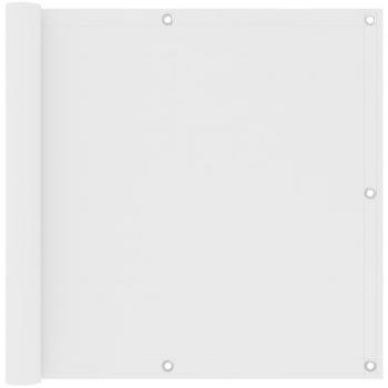 Toldo para balcón tela oxford blanco 90x500 cm