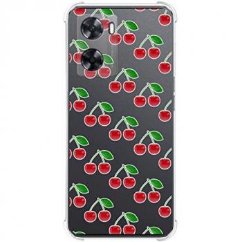 Funda Silicona Antigolpes para Oneplus Nord N20 SE Diseño Cerezas