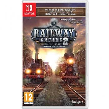 Railway Empire 2 (Deluxe Edition) - Juego para Nintendo Switch, incluye el juego base, contenido adicional exclusivo, gráficos mejorados, nuevas mecánicas de juego y expansiones que enriquecen la experiencia ferroviaria