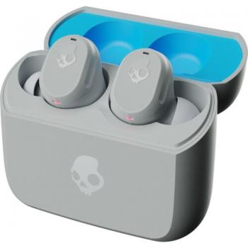Skullcandy MOD True Wireless Earphones with Mic - Light Grey/Blue