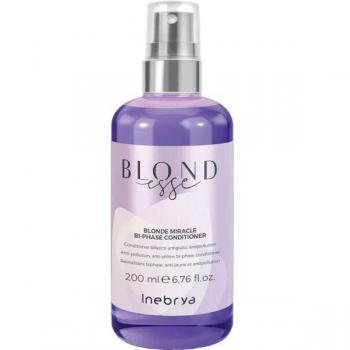 Inebrya Blonde Miracle Acondicionador Bifásico 200 ml