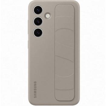 Funda con soporte Samsung Standing Grip Case Taupe para Galaxy S24