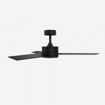 Universal Blue Bora Ventilador de Techo 70W con Luz LED y Motor DC Negro