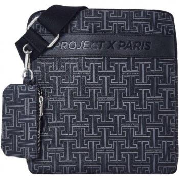 Project X Paris Monogrammed Crossbody Bag - Black Unisex