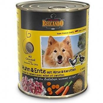 Belcando Pollo y Pato con mijo y Zanahoria 800g