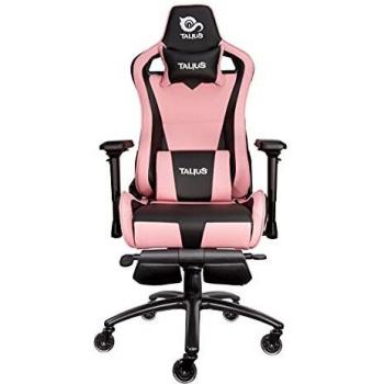 Talius Caiman V2 Silla Gaming Profesional con reposapiés Extraible, Inclinación y Altura Regulable, reposabrazos 4D Ajustables