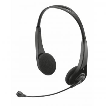 Trust InSonic - Auriculares de diadema abiertos con micrófono