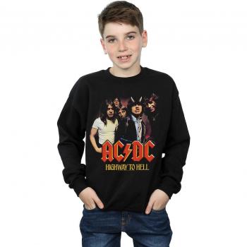 Sudadera Absolute Cult ACDC Boys Highway To Hell Grupo Negra 12-13 años